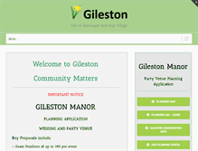 Tablet Screenshot of gileston.com